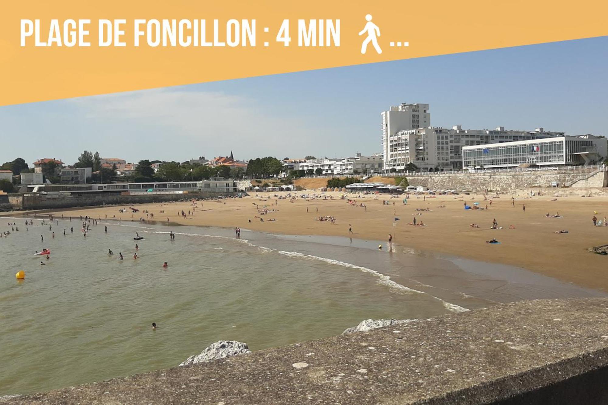 Les Pieds Dans L'Eau 200M Plage Royan Zewnętrze zdjęcie
